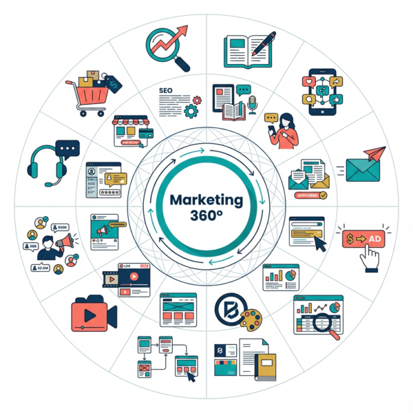 circulo estrategia marketing digital 360 grados